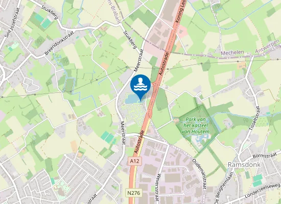 Map of LONDERZEEL DIEPVENNEN