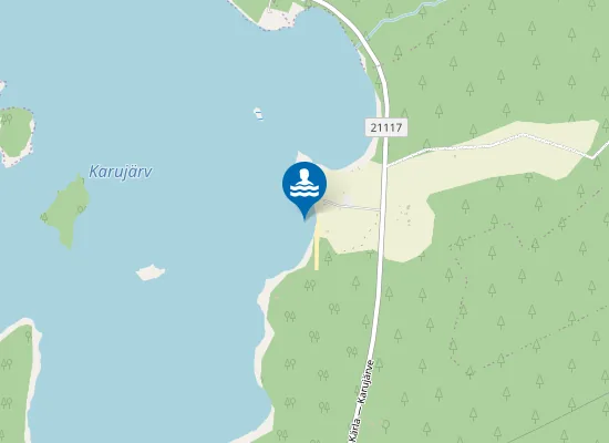 Map of Karujärv