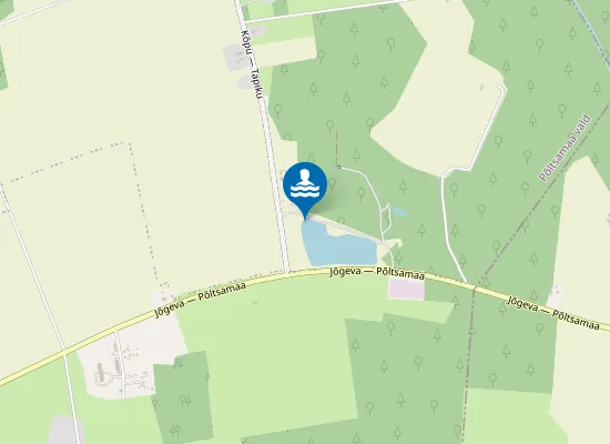 Map of Aidu Tehisjärv