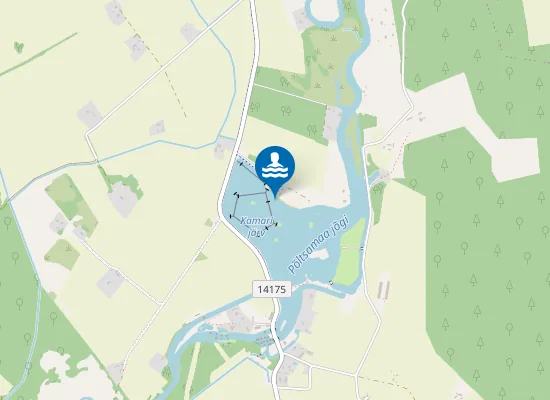 Map of Kamari Paisjärv
