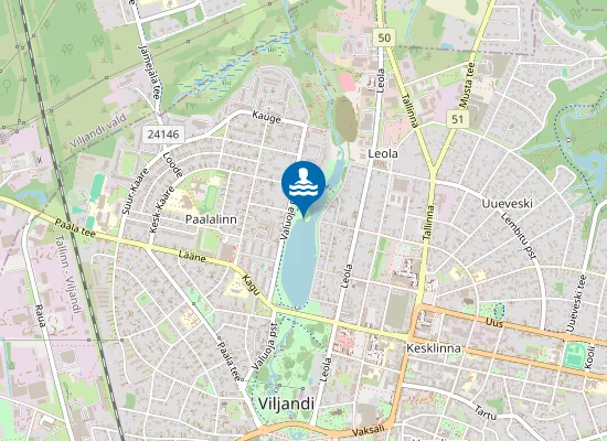 Map of Valuoja Järv