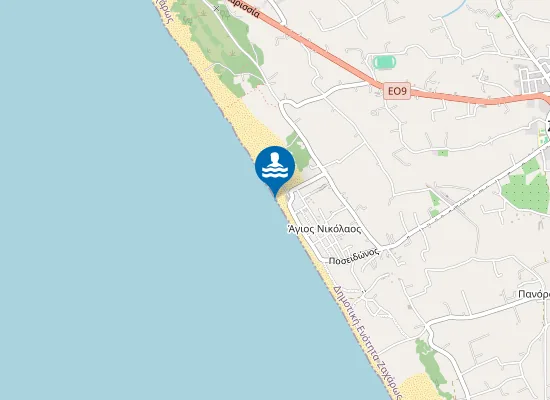 Map of KAIAFAS - ZACHARO 1