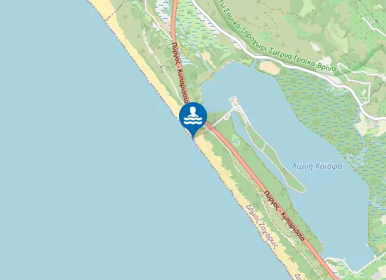 Map of KAIAFAS - ZACHARO 2