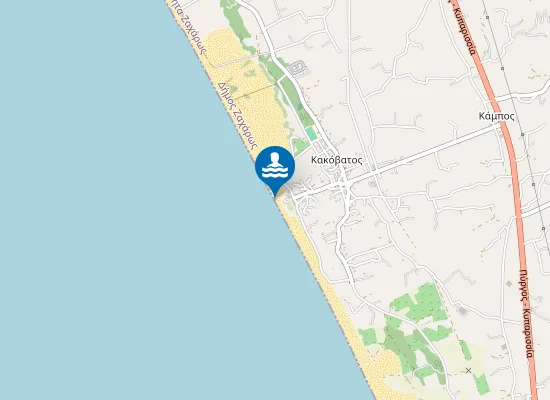 Map of KAIAFAS - ZACHARO 3