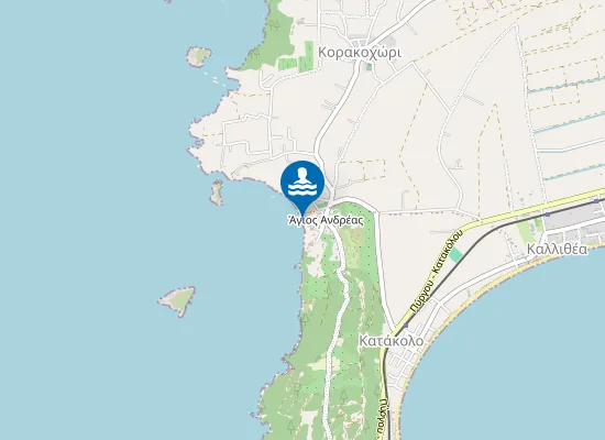 Map of Agios Andreas