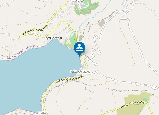 Map of KARAVOSTASI - NEO OITYLO