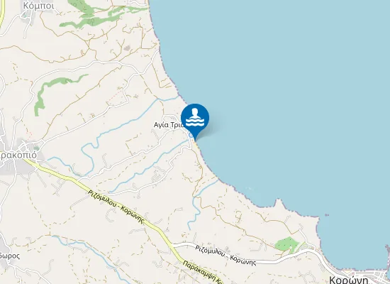 Map of LACHANOU - AGIA TRIADA