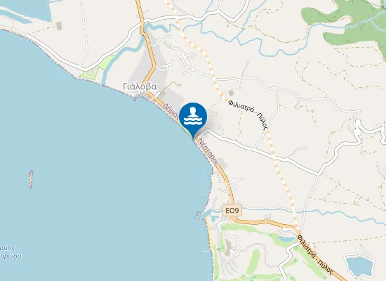 Map of GIALOVA - XRYSI AMMOS