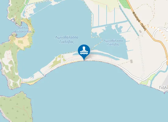 Map of CHRYSI AMMOS-NTIVARI