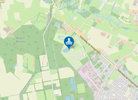 Map of MOLENZIJDSE HEIDE - MERKSPLAS