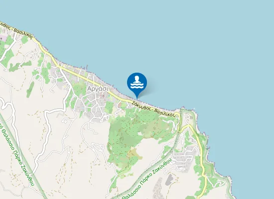 Map of ARGASI - CHRISI AKTI