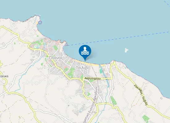 Map of TSILIVI - KAMPITSI