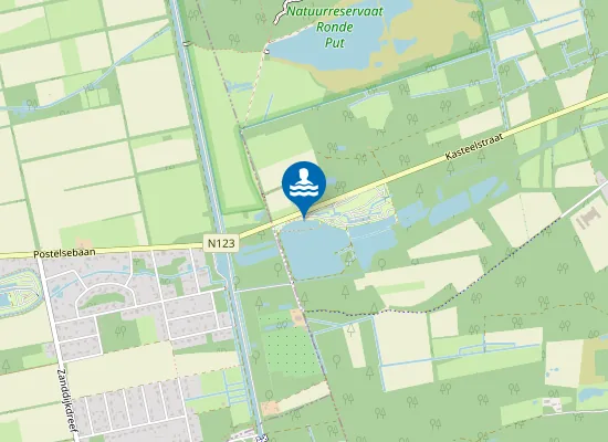 Map of MOL FAMILIESTRAND POSTEL