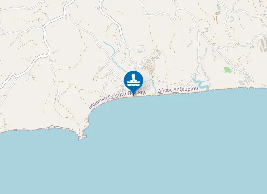 Map of MANTZAVINATA - MEGAS LAKOS