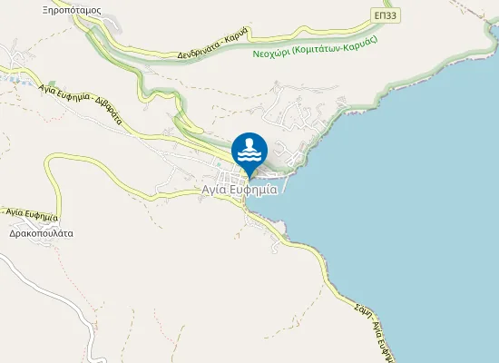 Map of Agia Efthymia