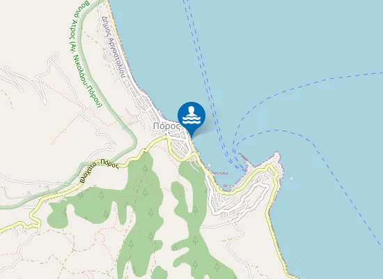 Map of POROS - ARAGIA 1