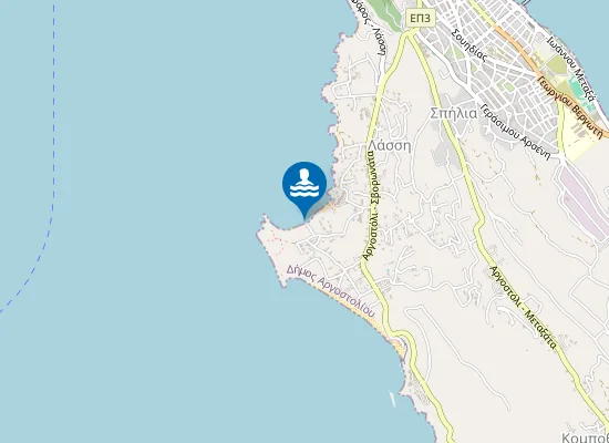 Map of BOUKA - PALIOSTAFIDA