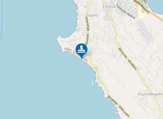 Map of MAKRYS GIALOS