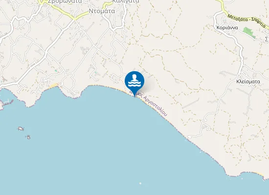 Map of MEGALI PETRA - AVYTHOS