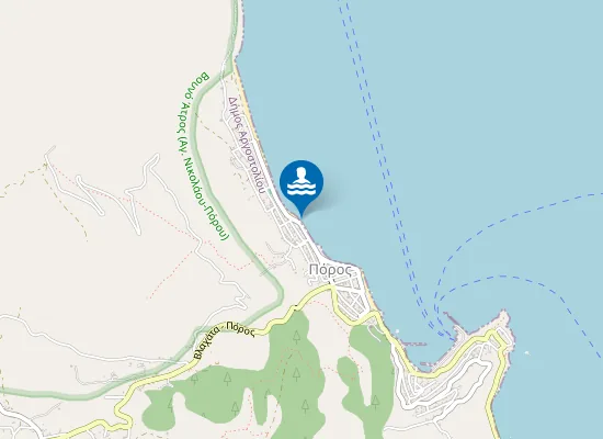 Map of POROS - ARAGIA 2