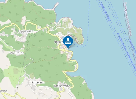 Map of Agios Andreas Limani