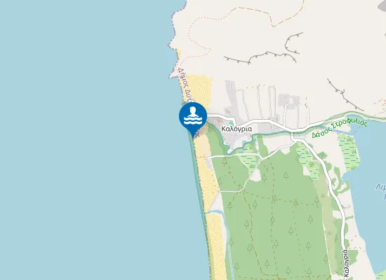 Map of KOUNOUPELO - KALOGRIA