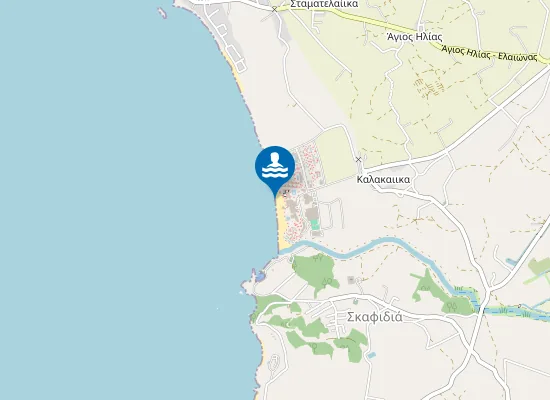 Map of AGIOS ILIAS - SKAFIDIA 2