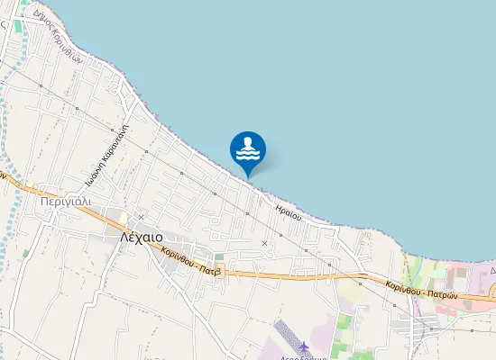 Map of PERIGIALI - LECHAIO