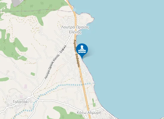 Map of LOUTRA ELENIS 2