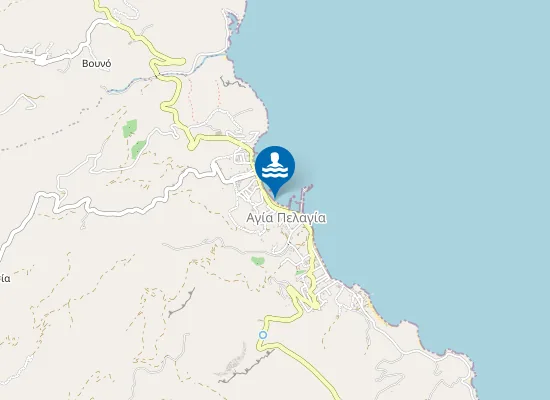 Map of Agia Pelagia