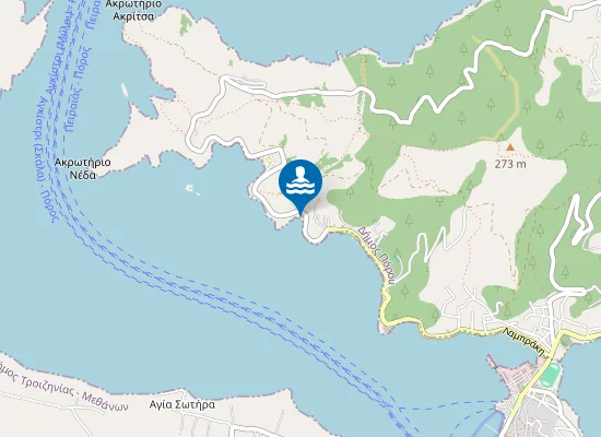 Map of LIMANAKI AGAPIS