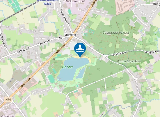 Map of Sint-Niklaas De Ster