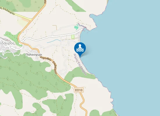 Map of NEA EPIDAVROS