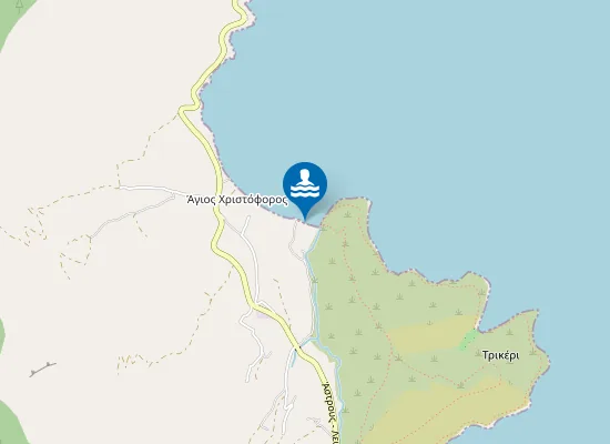 Map of Zaritsi-Agios Christoforos