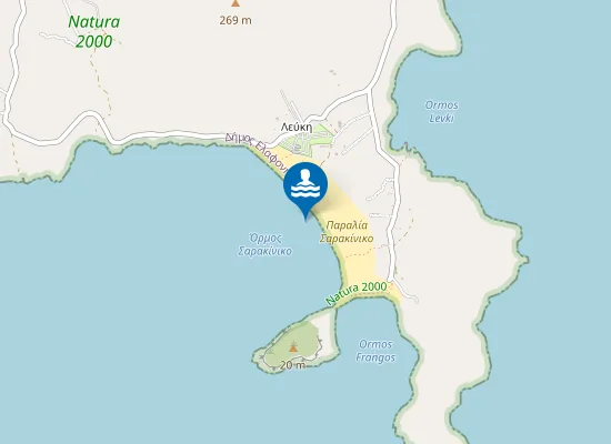 Map of SARAKINIKO-SIMOS 1