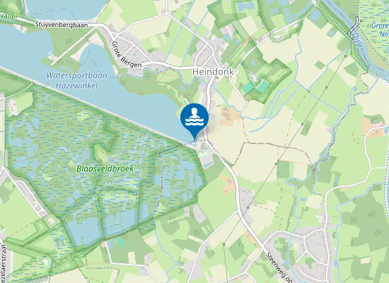 Map of Willebroek Hazewinkel