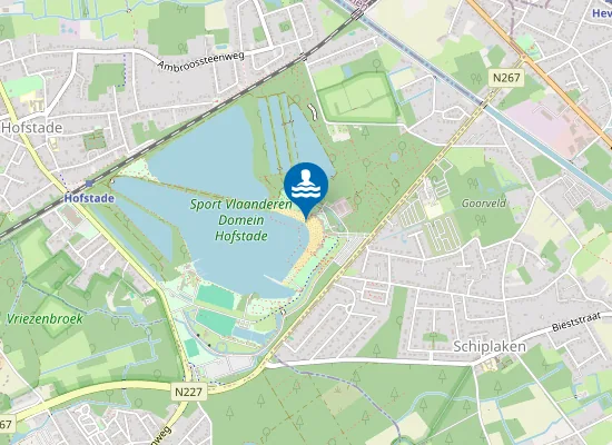 Map of Zemst Domein Hofstade (Bloso)