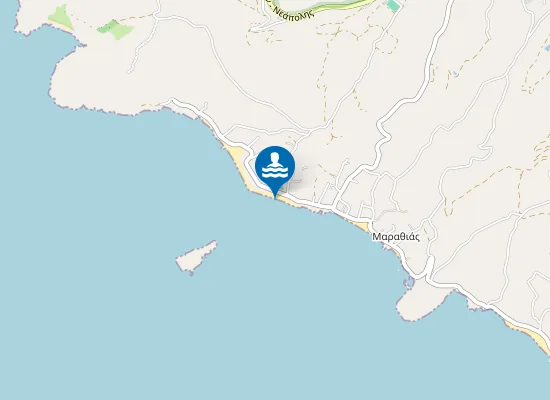 Map of PACHIA AMMOS-MARATHIA