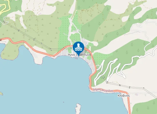 Map of AGIOS SPYRIDONAS