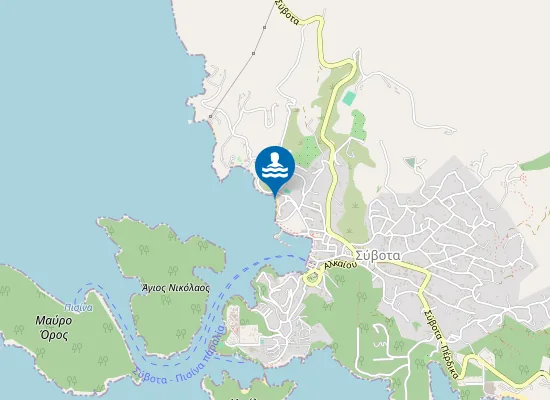 Map of GALLIKOS MOLOS