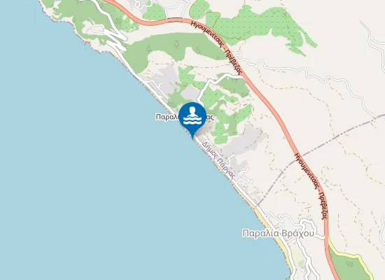 Map of LOUTSA - MYLOS - FLEVA