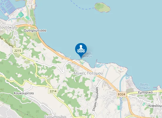 Map of Agia Aikaterini