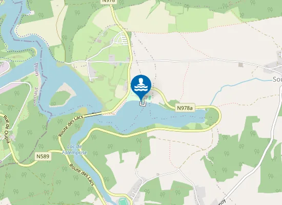 Map of Le Lac De Falemprise