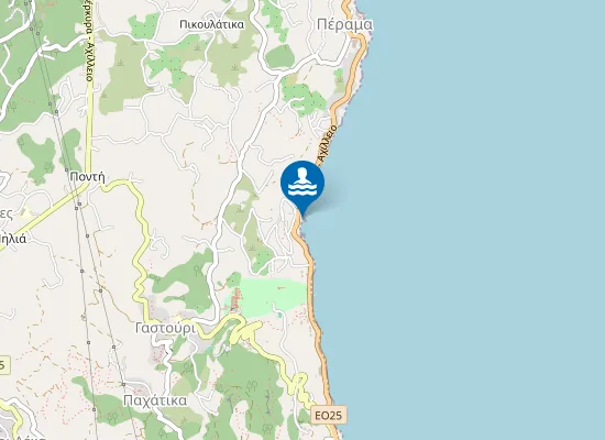 Map of AIOLOS BEACH-GASTOURI