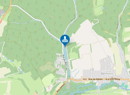 Map of La Vallée Du Rabais