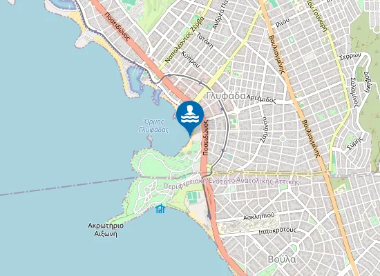 Map of ASTERIA GLYFADAS