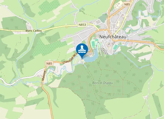 Map of Le Lac De Neufchateau