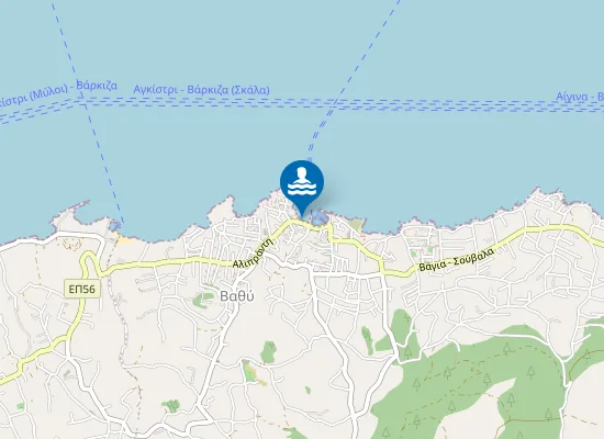 Map of DYTIKI AKTI SOUVALLAS