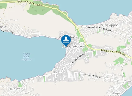 Map of Agios Georgios