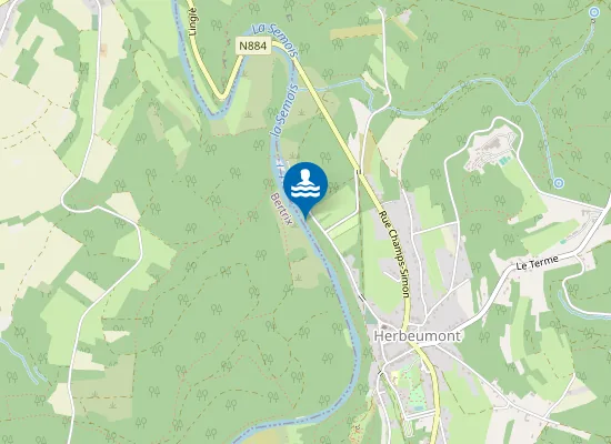 Map of La Semois À Herbeumont